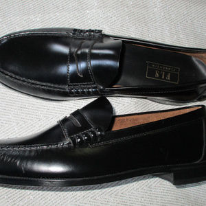 FLORSHEIM PENNY LOAFER  CLASSIC SHOES NEW DEFECT BLACK 12 E